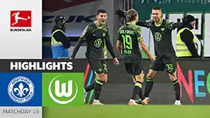 Darmstadt 98 vs Wolfsburg highlights della partita guardare