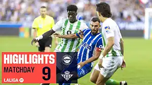 Deportivo Alavés vs Betis reseña en vídeo del partido ver