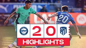 Deportivo Alavés vs Atletico Madrid highlights della match regarder