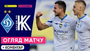 Goal Denis Bezborodko 45+3 Minute Score: 1-0 Dynamo Kyiv vs Kolos 5-0