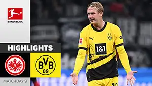 Goal Youssoufa Moukoko 54 Minute Score: 2-2 Eintracht Frankfurt vs Borussia Dortmund 3-3