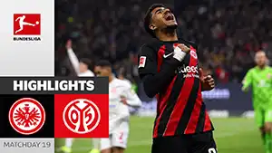 Eintracht Frankfurt vs Mainz wideorelacja z meczu oglądać