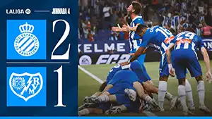 Espanyol vs Rayo Vallecano highlights della partita guardare