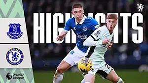 Everton vs Chelsea highlights della partita guardare