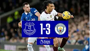 Gol Philip Foden 53 Minuta Wynik: 1-1 Everton vs Manchester City 1-3