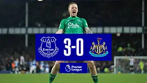 But  Beto 90+6 Minute Score: 3-0 Everton vs Newcastle Utd 3-0