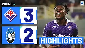 Goal Ademola Lookman 53 Minute Score: 2-2 Fiorentina vs Atalanta 3-2