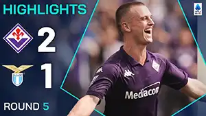 Fiorentina vs Lazio highlights match watch