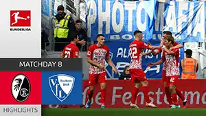 Freiburg vs Bochum highlights della match regarder