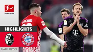 Freiburg vs Bayern highlights della match regarder