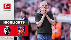 Freiburg vs Heidenheim highlights della partita guardare