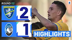 Frosinone vs Atalanta reseña en vídeo del partido ver