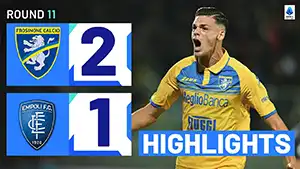 Goal Arijon Ibrahimovic 74 Minute Score: 2-0 Frosinone vs Empoli 2-1