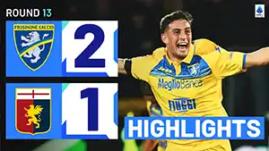 Frosinone vs Genoa reseña en vídeo del partido ver