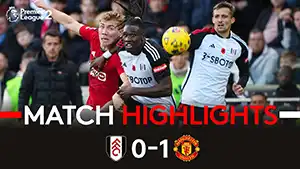 Fulham vs Manchester United highlights spiel ansehen