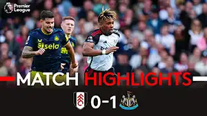 Fulham vs Newcastle Utd highlights della partita guardare
