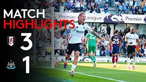 Fulham vs Newcastle Utd highlights spiel ansehen