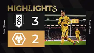 Goal Matheus Cunha 22 Minute Score: 1-1 Fulham vs Wolverhampton 3-2