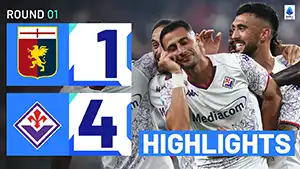 Genoa vs Fiorentina highlights match watch