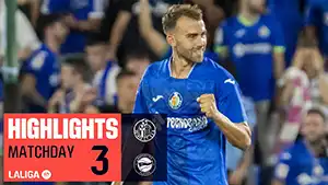 Gol Borja Mayoral 84 Minuto Puntaje: 1-0 Getafe vs Deportivo Alavés 1-0