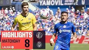 Getafe vs Villarreal highlights della match regarder