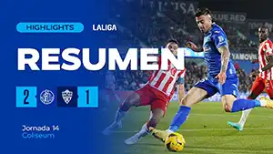 Getafe vs Almería highlights della partita guardare