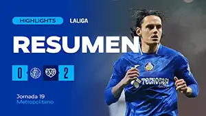 Getafe vs Rayo Vallecano highlights match watch