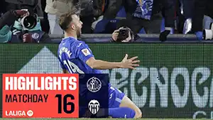 Getafe vs Valencia highlights della match regarder