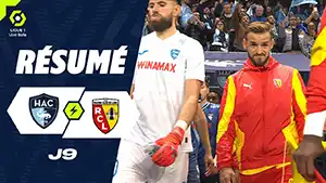 Havre vs Lens highlights match watch