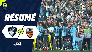 Havre vs Lorient highlights spiel ansehen