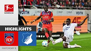 Heidenheim vs Hoffenheim highlights della match regarder