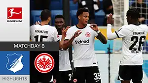 Hoffenheim vs Eintracht Frankfurt highlights match watch