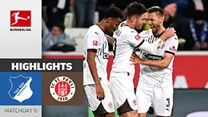 Hoffenheim vs St. Pauli highlights match watch