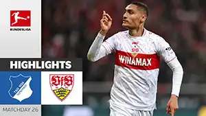 Hoffenheim vs Stuttgart highlights della partita guardare