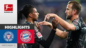 Holstein-Kiel vs Bayern reseña en vídeo del partido ver