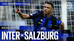 Tor Oscar Gluh 57 Minute Stand: 1-1 Inter vs Red Bull Salzburg 2-1