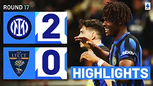 Inter vs Lecce highlights spiel ansehen