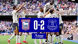 Tor Michael Keane 40 Minute Stand: 0-2 Ipswich Stadt vs Everton 0-2