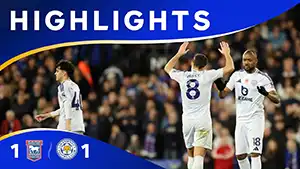 Città di Ipswich vs Leicester City highlights della partita guardare