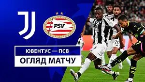 Juventus vs PSV reseña en vídeo del partido ver