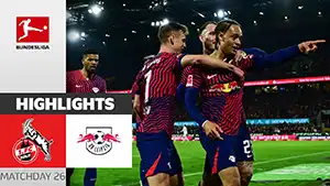 Köln vs RB Leipzig highlights della match regarder