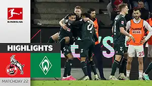Köln vs Werder highlights match watch