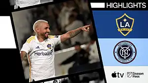 Gol Dejan Joveljić 41 Minuto Puntaje: 1-0 Galaxy de Los Ángeles vs Nueva York 2-0