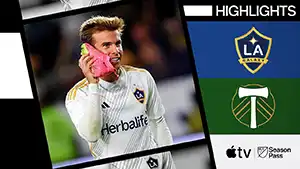 LA Galaxy vs Portland Timbers highlights match watch