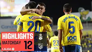 Гол Бенито Рамирес 75 Минута Счёт: 2-0 Лас-Пальмас vs Атлетико Мадрид 2-1