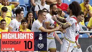 Las Palmas vs Rayo Vallecano highlights match watch