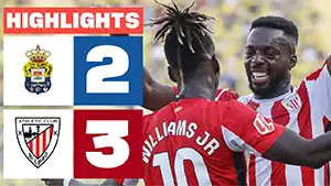 Las Palmas vs Athletic highlights della partita guardare