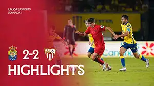 Las Palmas vs Sevilla highlights match watch