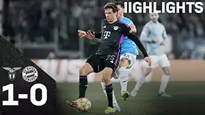 Лацио vs Бавария видео обзор матчу смотреть