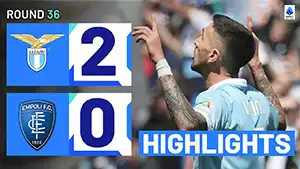 Lazio vs Empoli reseña en vídeo del partido ver